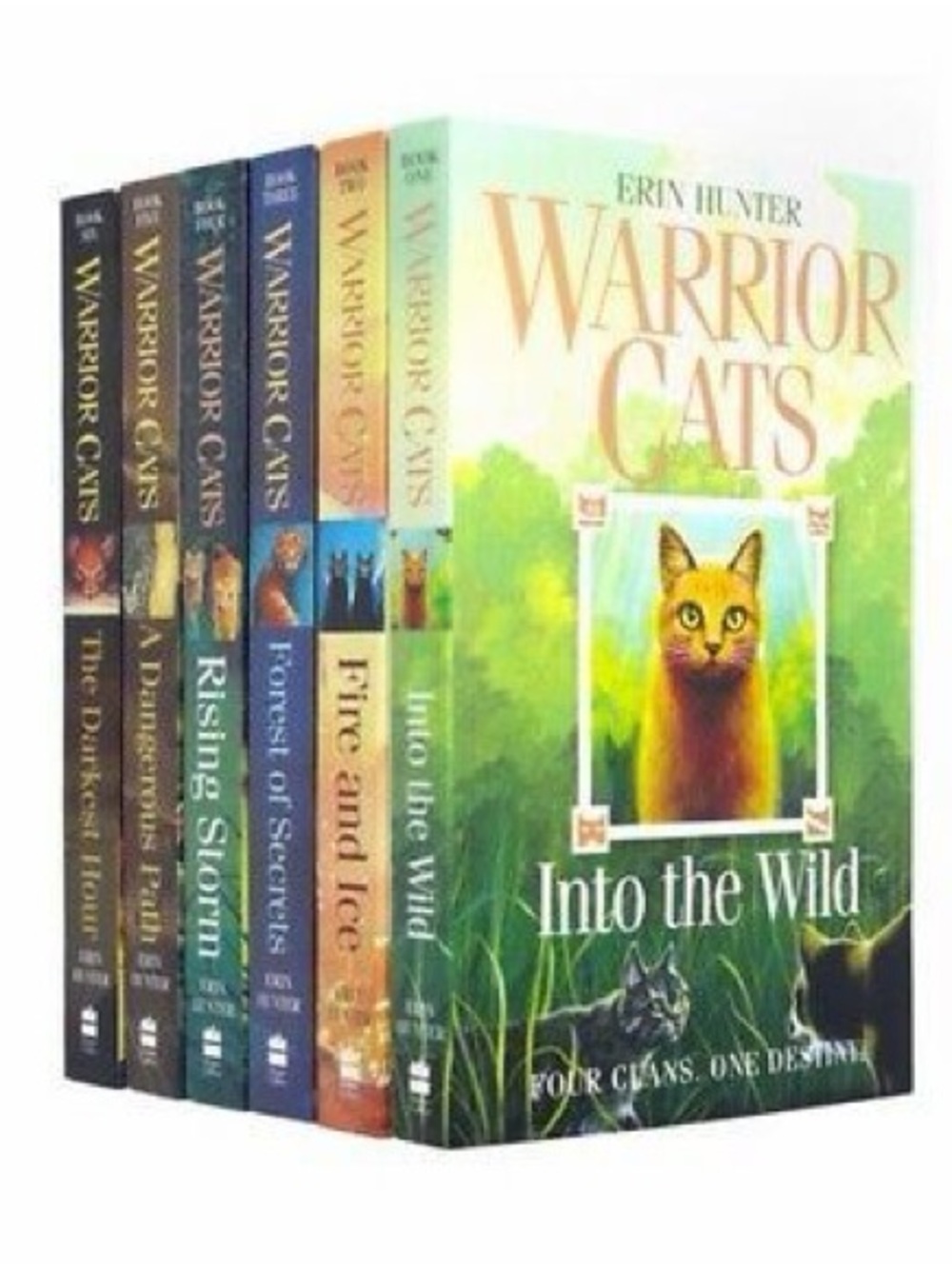NEW Warriors books 1-6